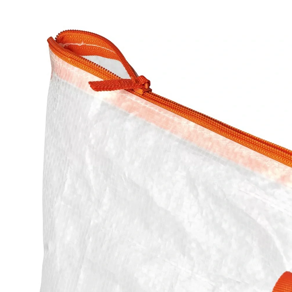 2 Large Laundry Tote Bag with Orange Handles